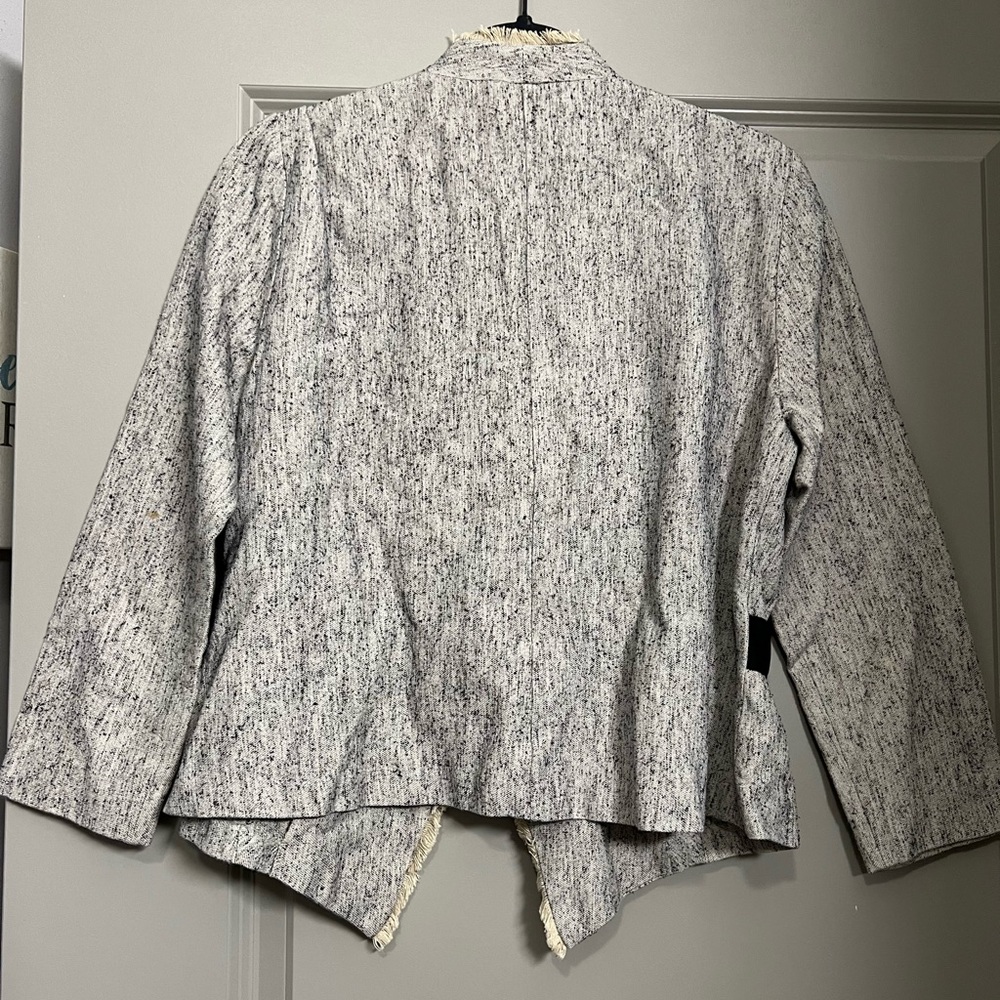 Emmelle Silk Fringe Blazer XS - Picture 10 of 10